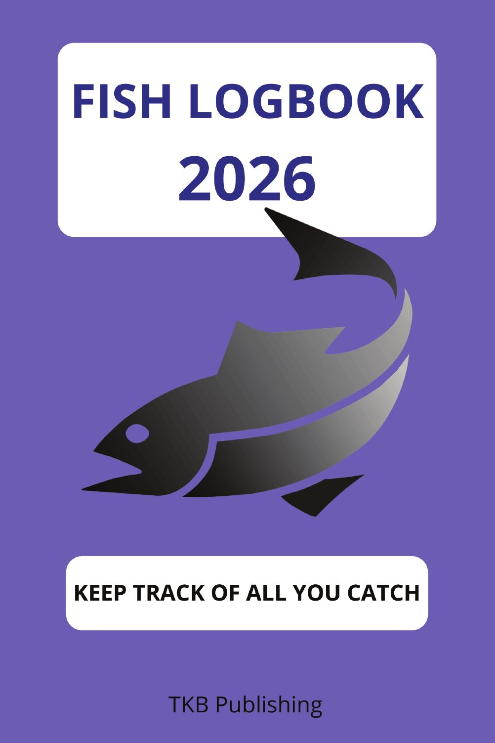 Fish Logbook 2026 front cover